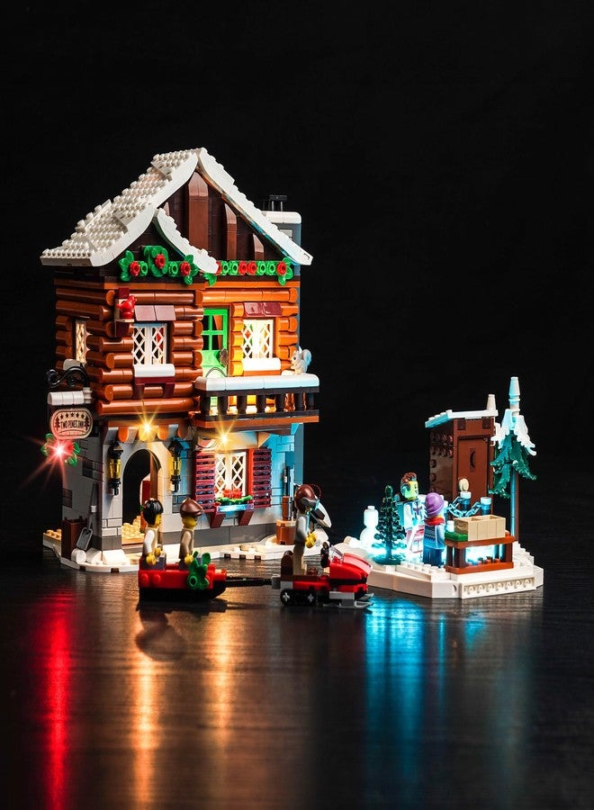 VONADO LED Light Kit for Lego Alpine Lodge 10325 Christmas Winter Village for Adults (Lights Only, No Models) - Image 1